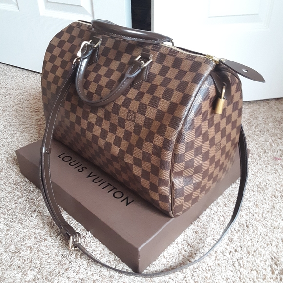 ❤TRADED❤ Louis Vuitton DE Speedy 35 - Picture 7 of 16